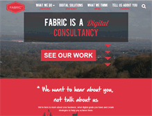 Tablet Screenshot of fabric.co.uk